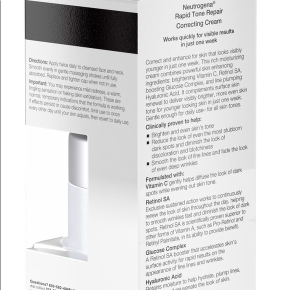 Neutrogena Rapid Tone Repair ~ 20% vitamin C correcting cream - Picture 4 of 13